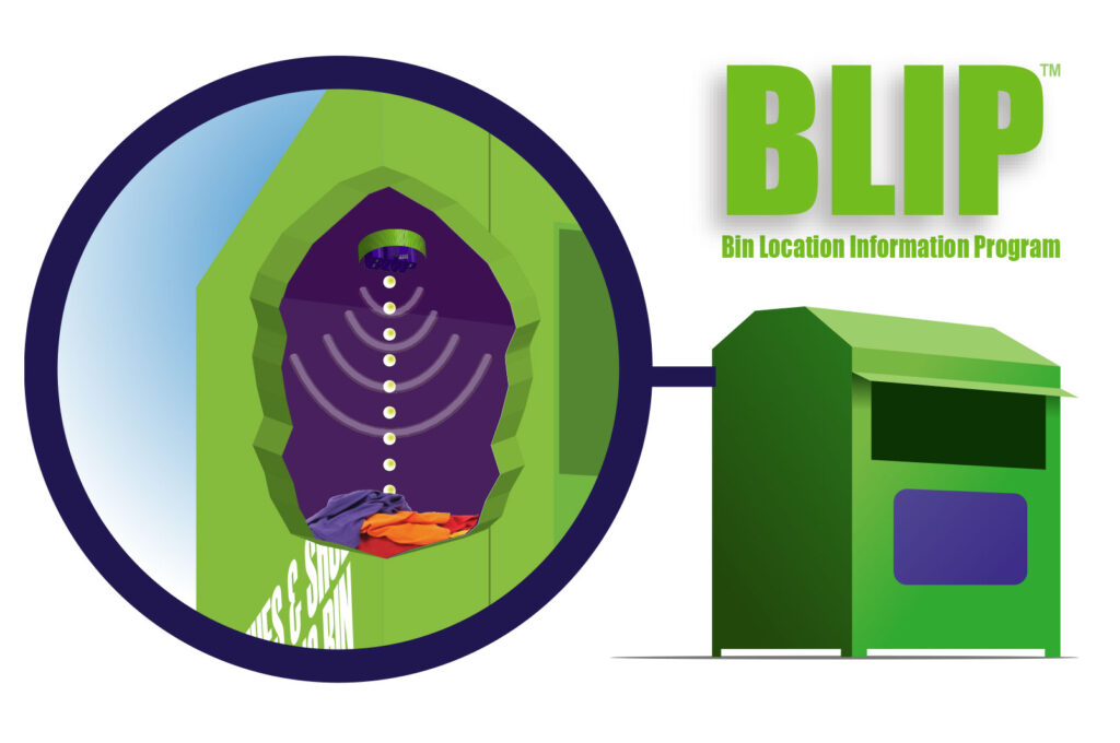 Bin Location Information Program (BLIP) Infographic