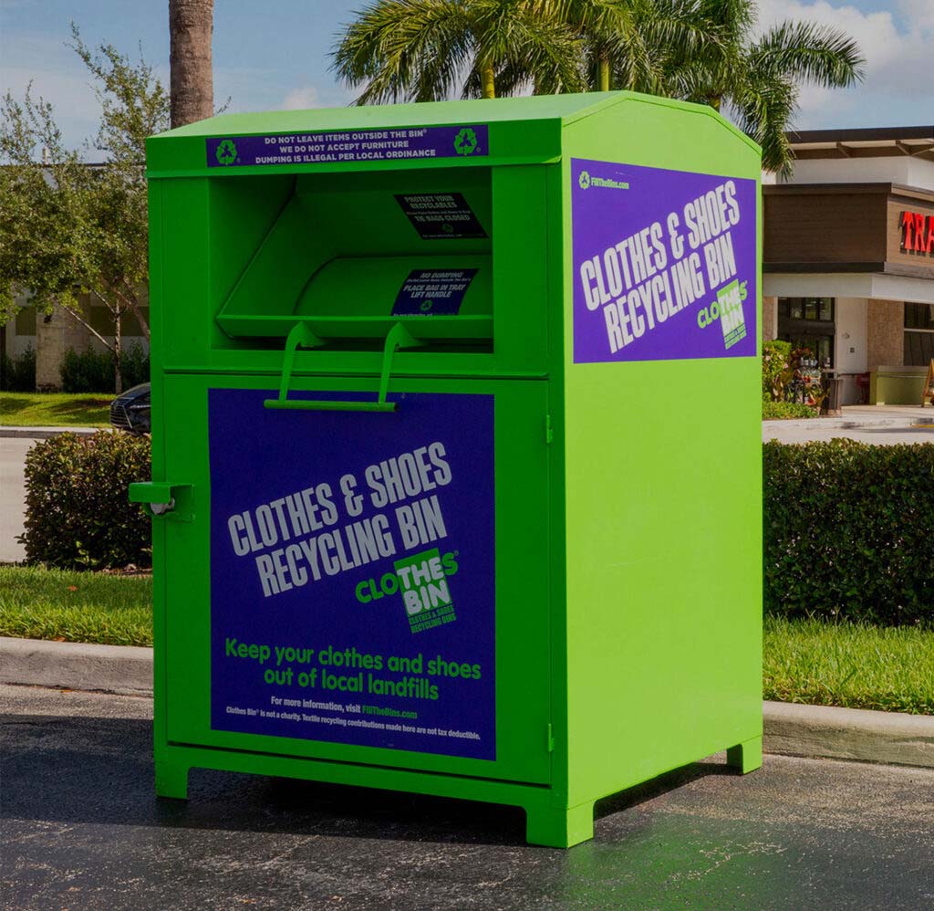 Clothing And Textiles Recycling Franchise Opportunity Clothes Bin 